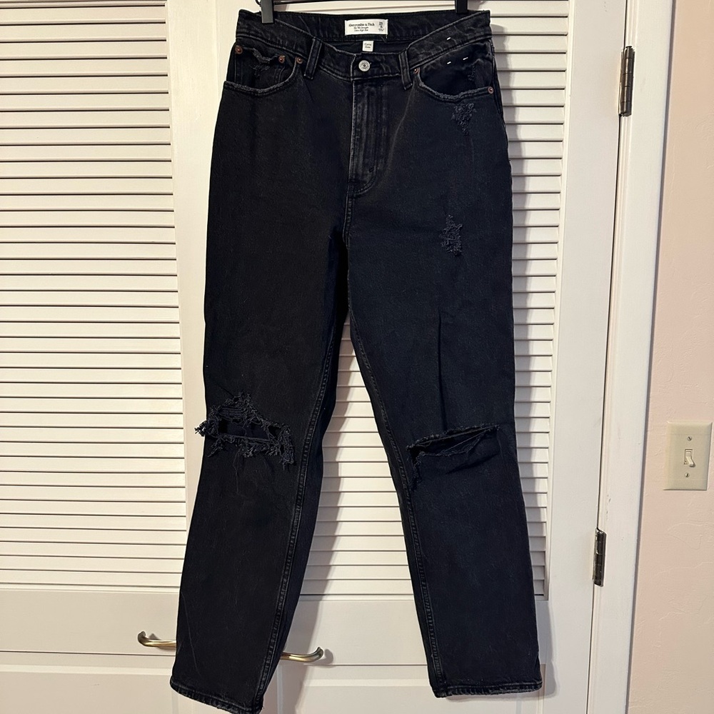 Abercrombie & Fitch The 90’s Straight Ultra High Rise
